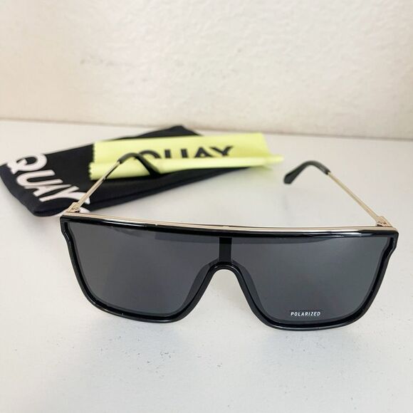 Quay Australia Black Gradient Sunglasses - Picture 6 of 15